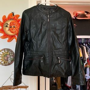 Leather Biker Jacket